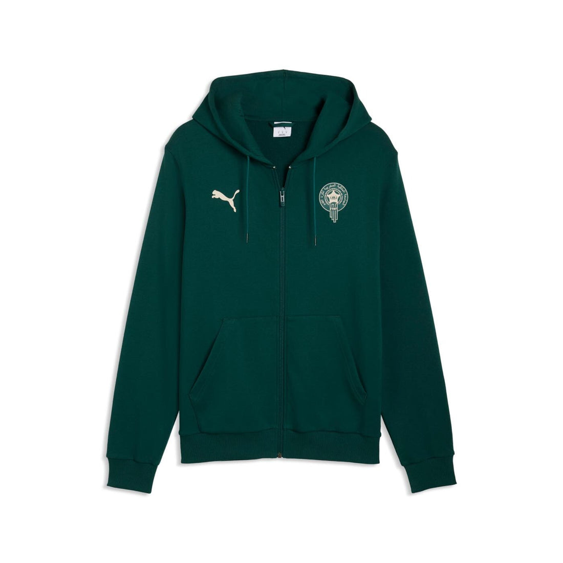 Morocco ftblCulture Hooded Sweat Jacket Jackets PUMA Green XS
