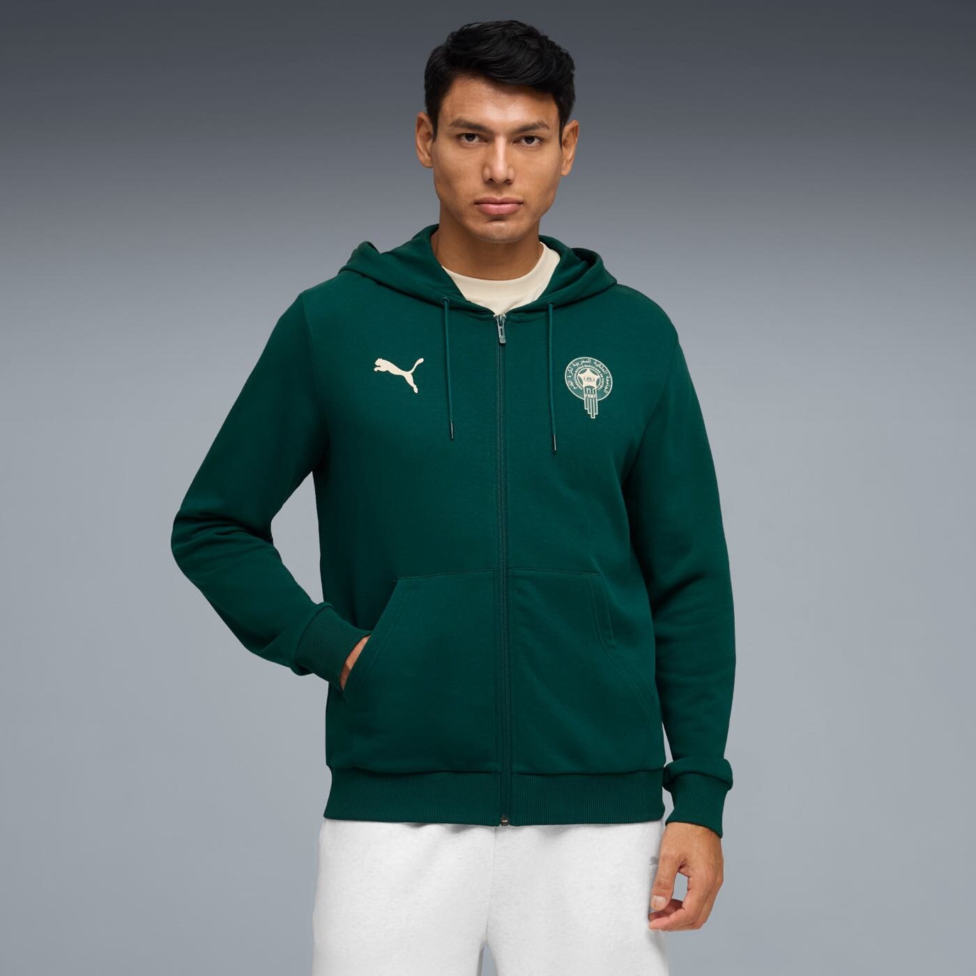 Morocco ftblCulture Hooded Sweat Jacket Jackets PUMA