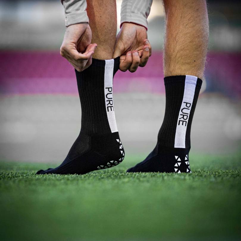 Pure Grip Socks Black Grip Socks Pure