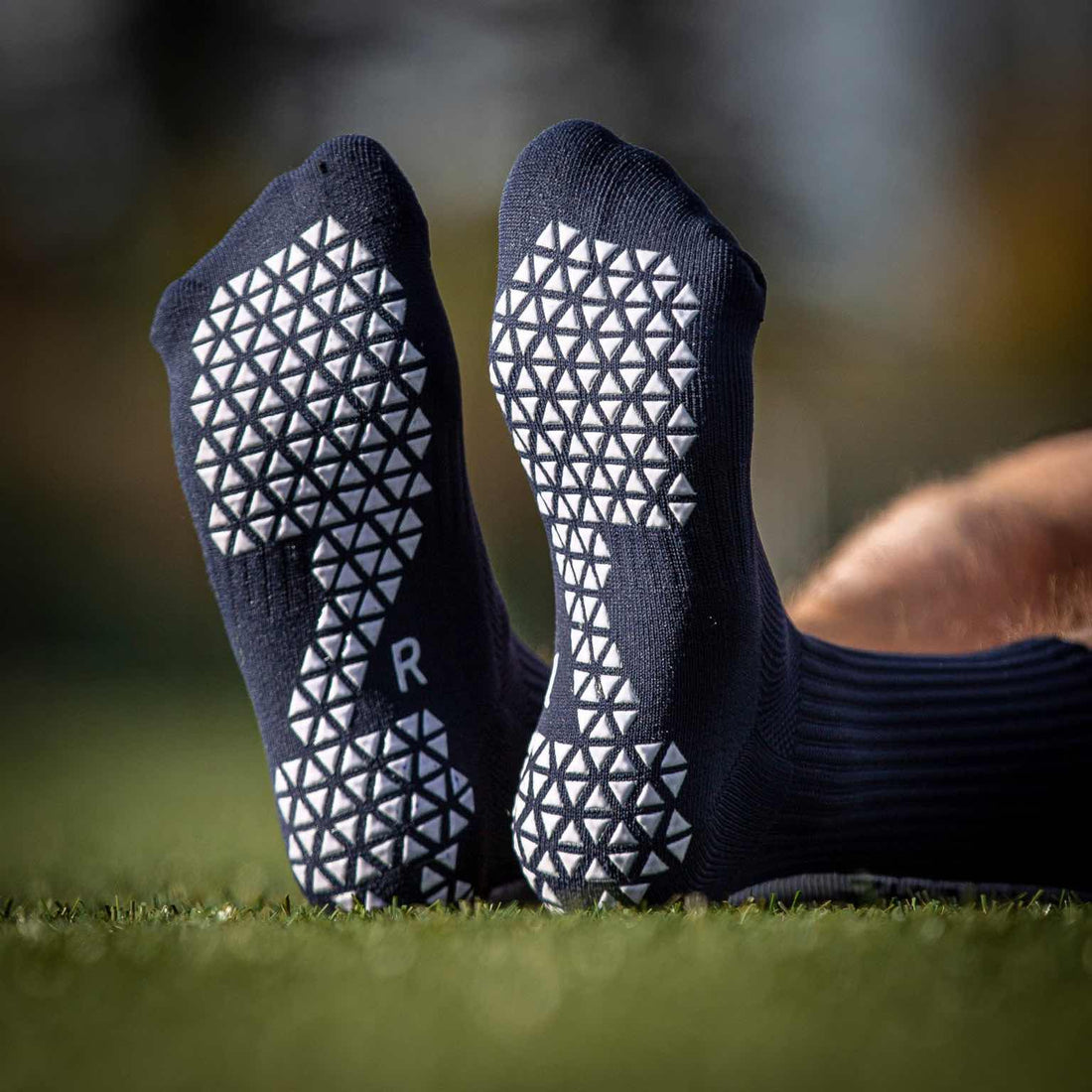 Pure Grip Socks Navy Grip Socks Pure