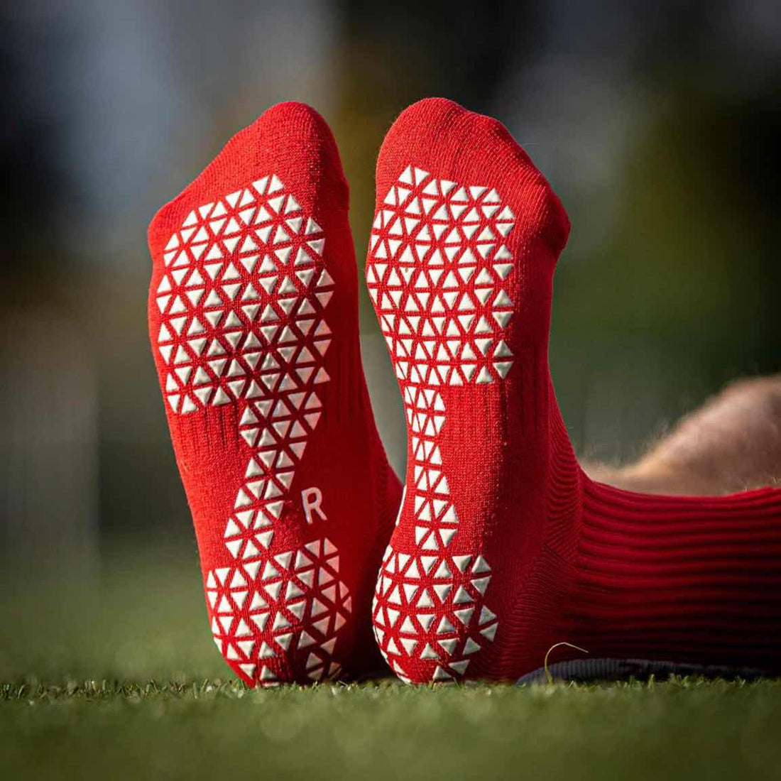 Pure Grip Socks Red Grip Socks Pure