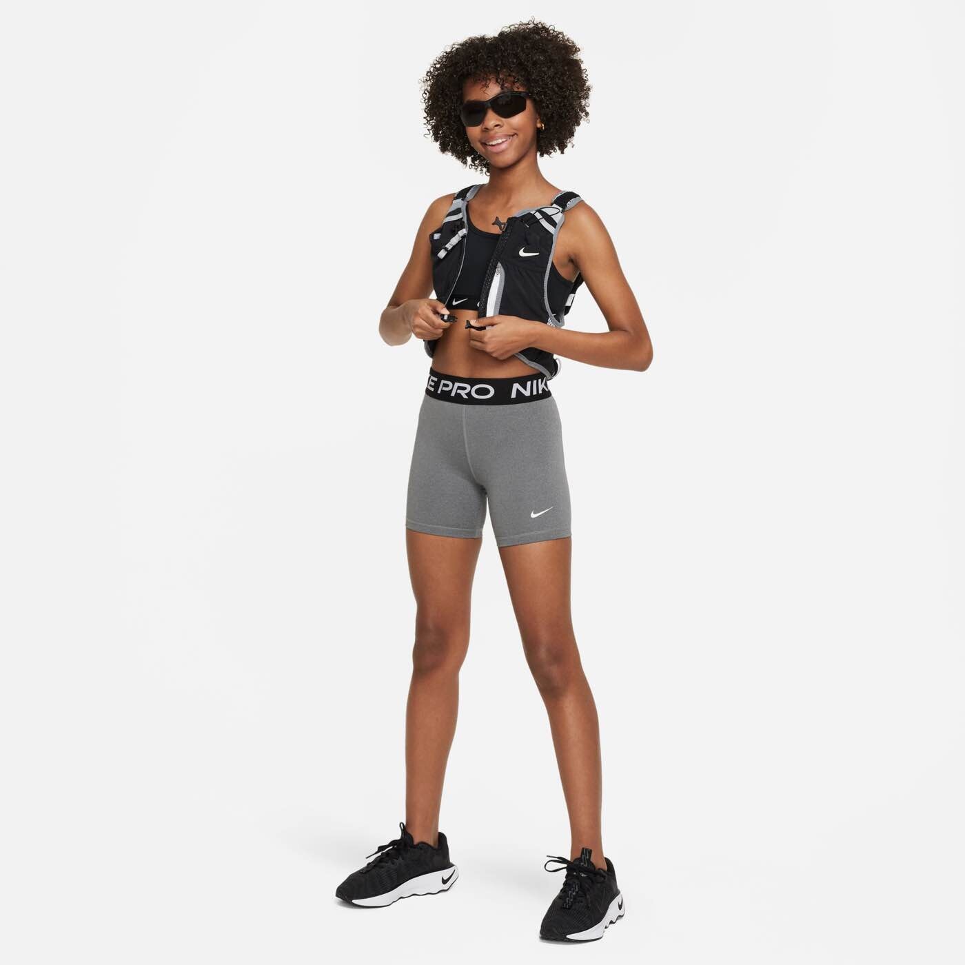 Nike Pro Older Girls Shorts 3" Training Shorts Nike