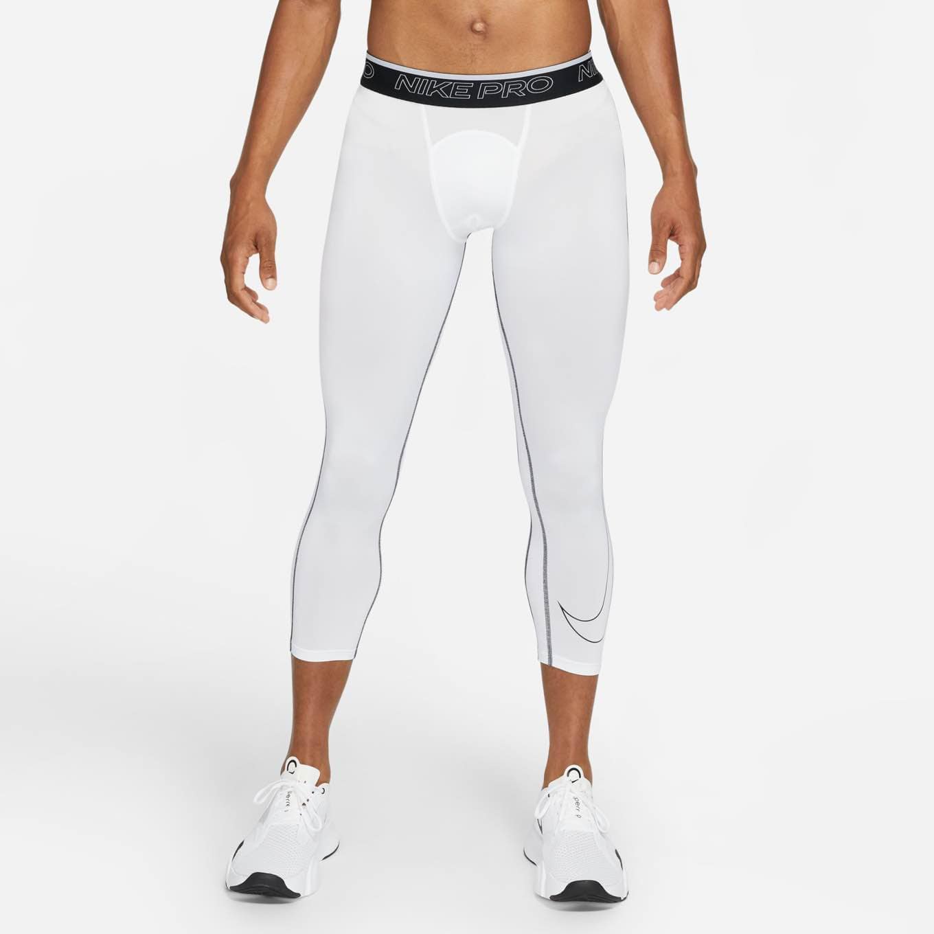Nike Pro Dri-FIT Training Pants Nike White S