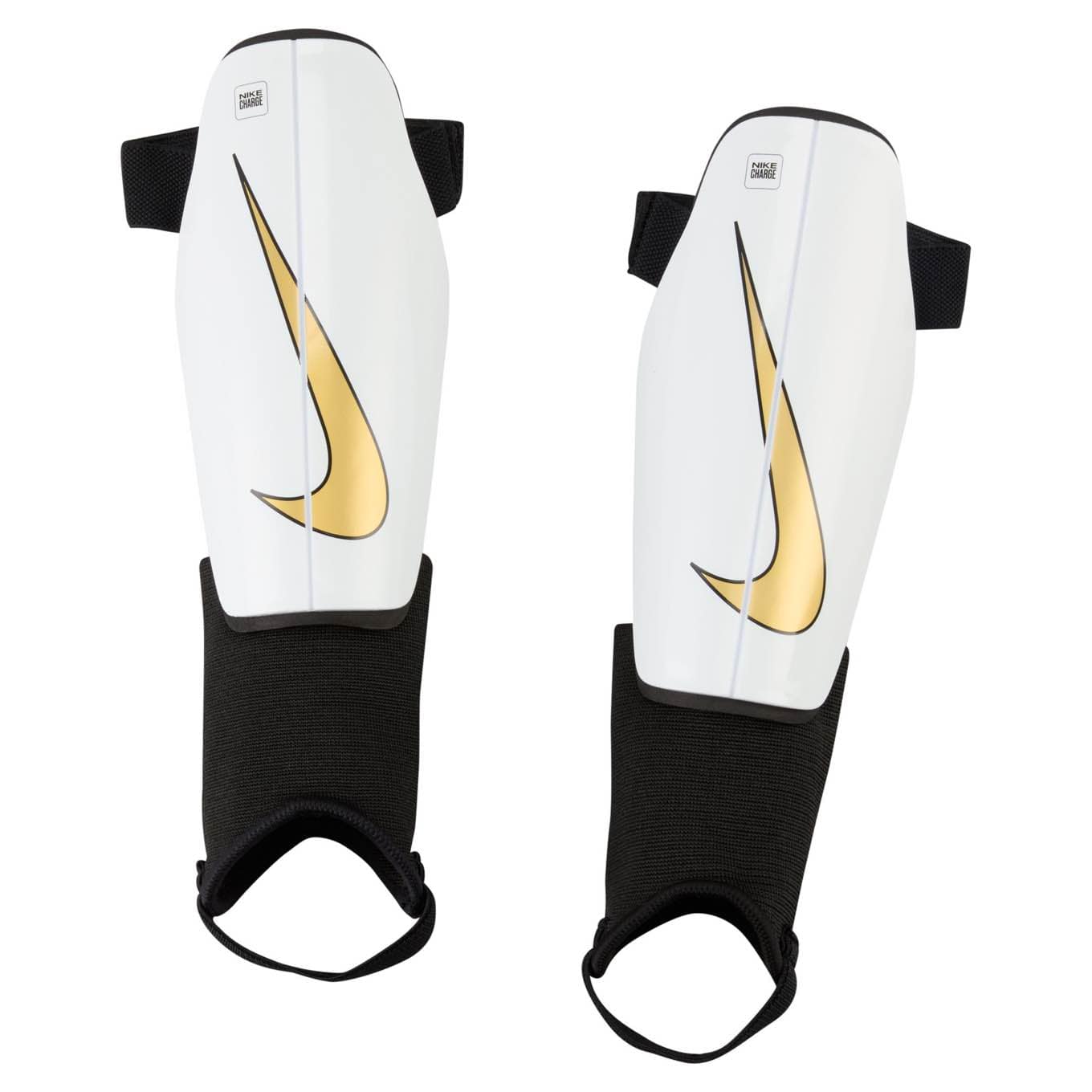 Nike Charge Kids Shin Guards Nike White / Gold YS