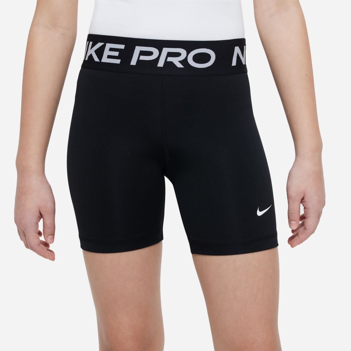 Nike Pro Girls 5" Shorts Training Shorts Nike Black YS