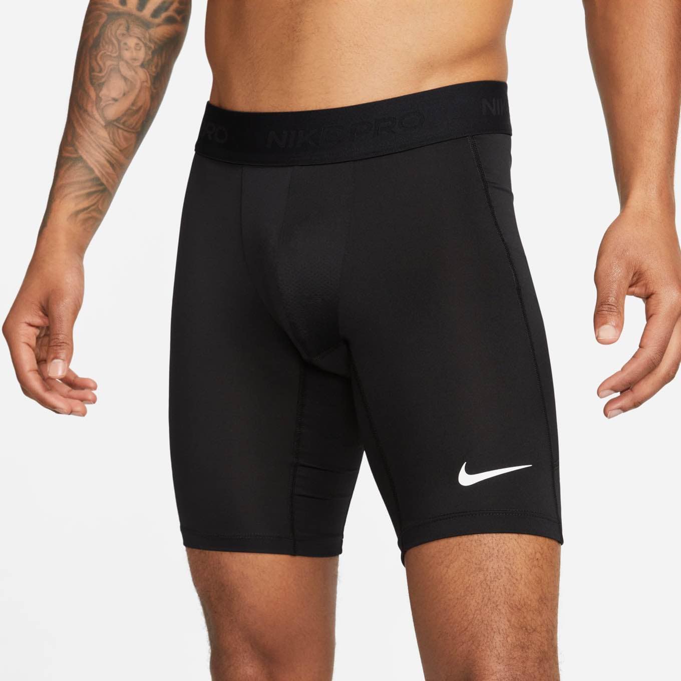 Nike Pro Long Shorts Training Shorts Nike Black S