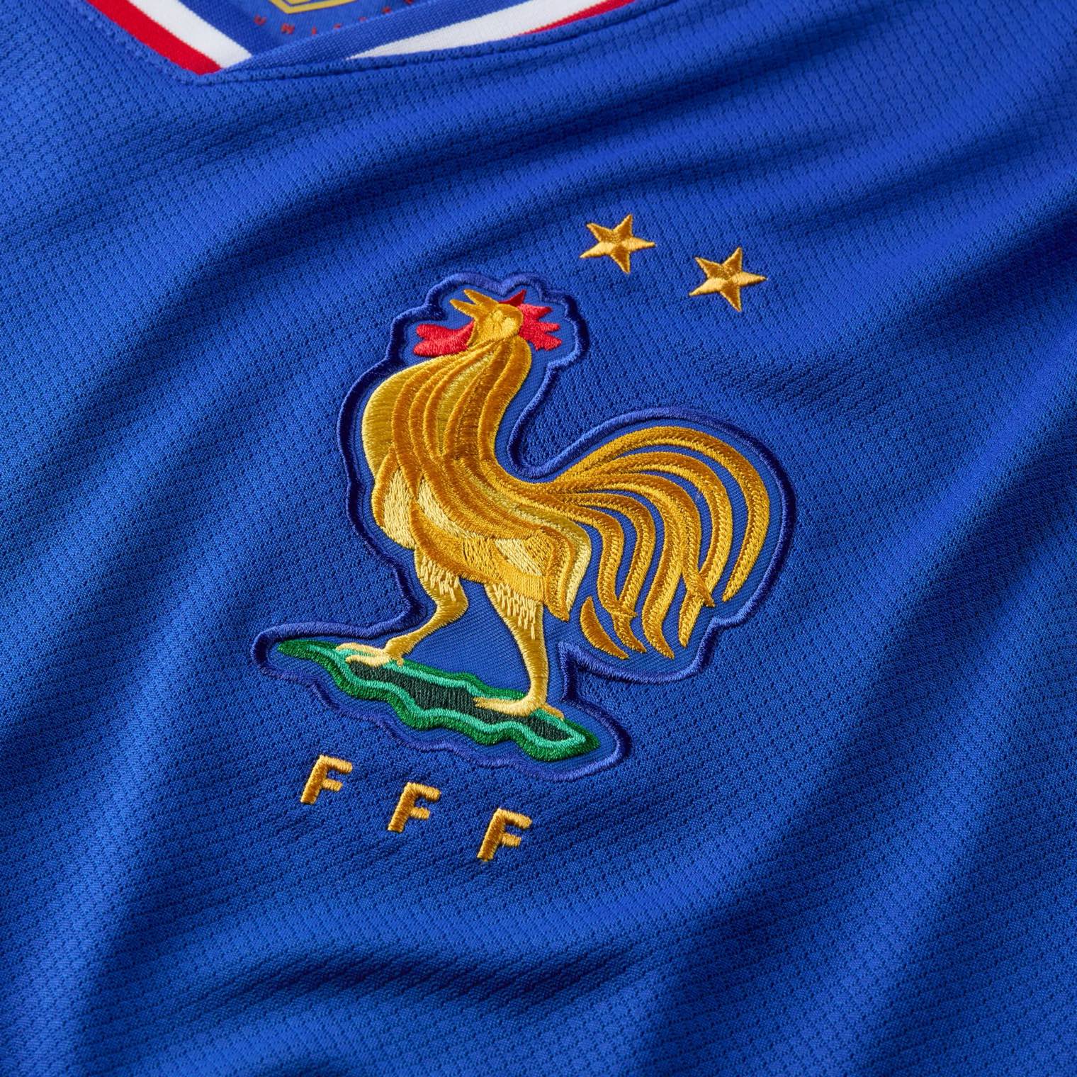 France FFF 2024/25 Stadium Home Licensed Jerseys Nike