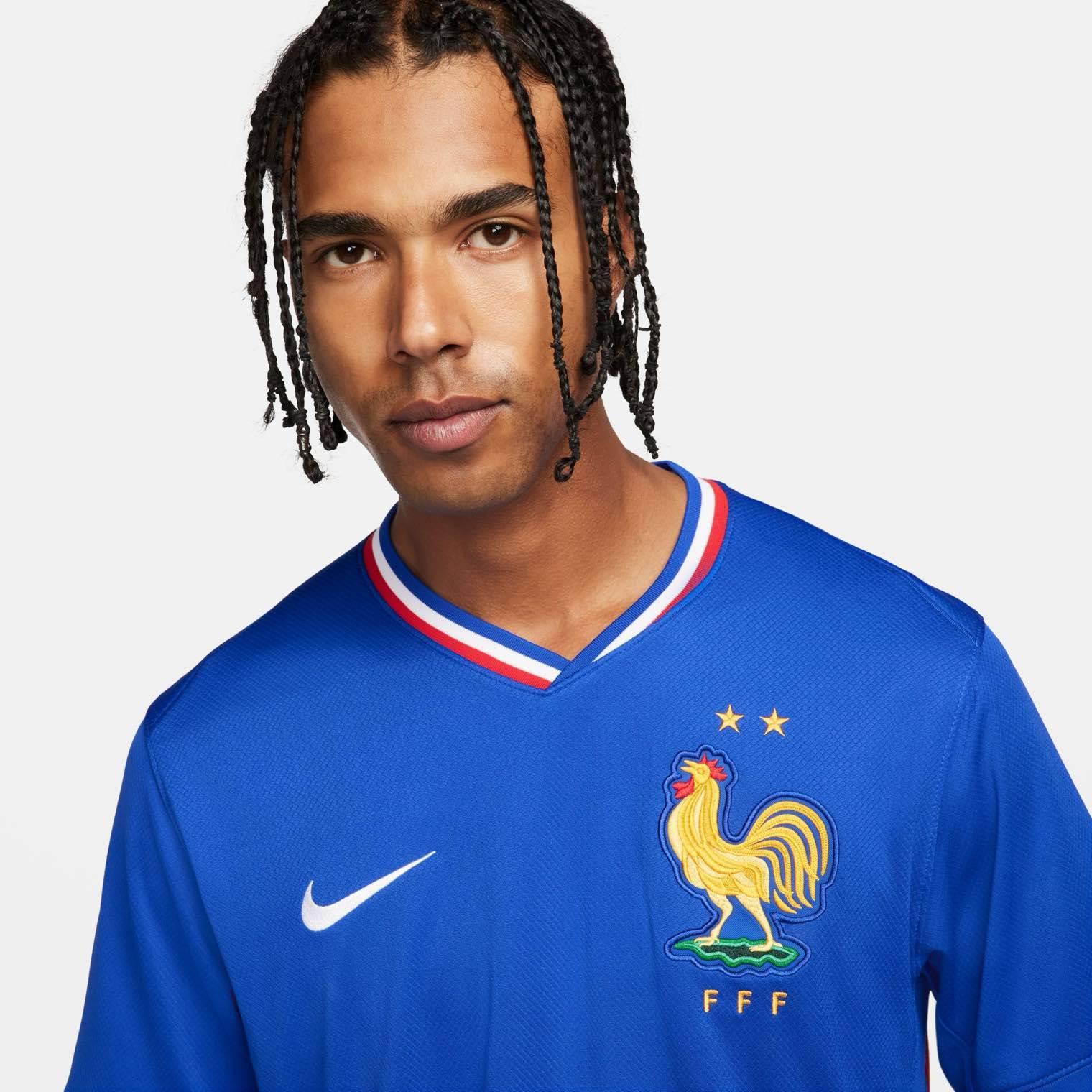 France FFF 2024/25 Stadium Home Licensed Jerseys Nike