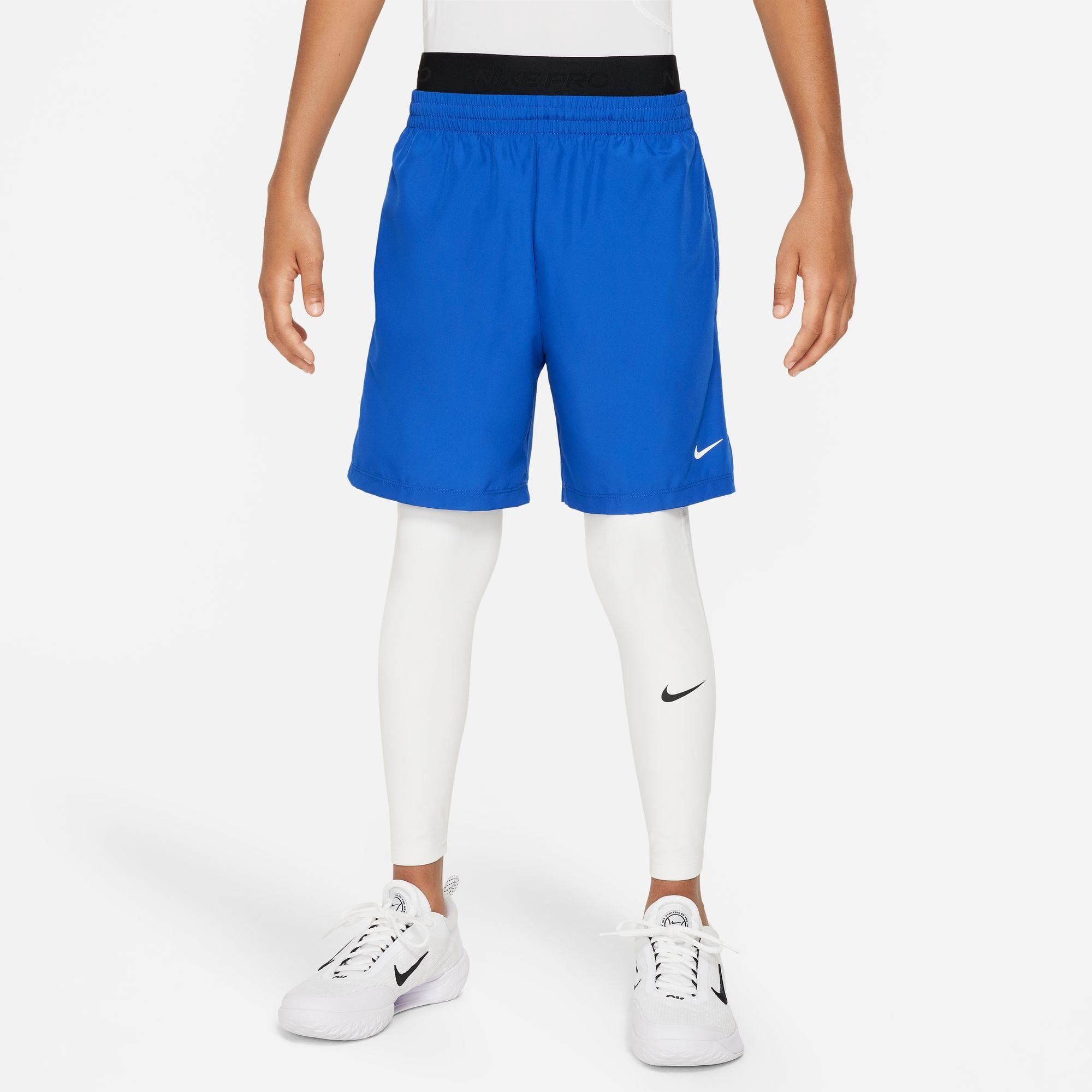 Nike Pro Dri-FIT Training Pants Nike White YXS