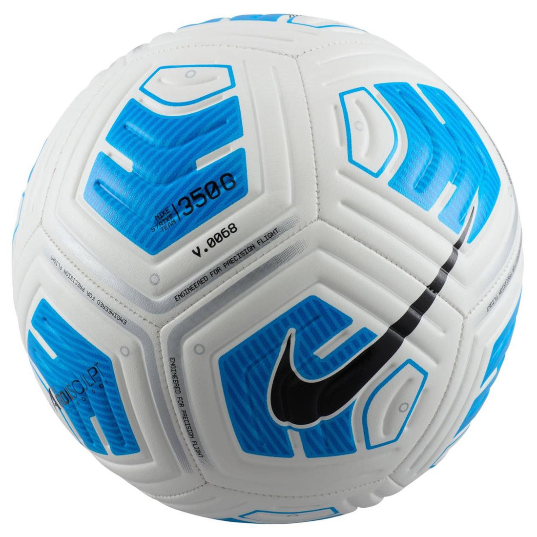Nike Strike Soccer Ball Training Balls Nike White / Blue 5