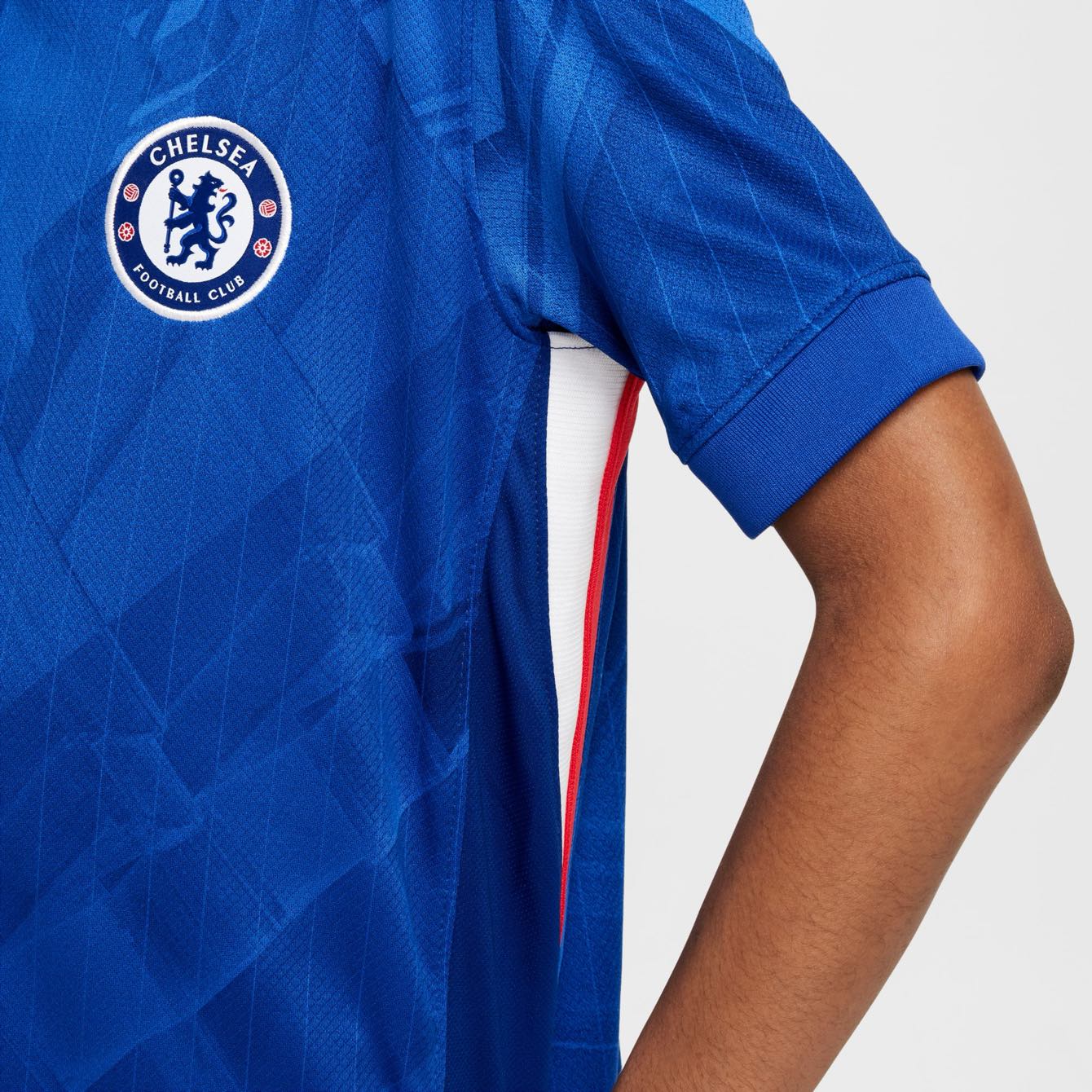 Chelsea F.C. 2025/26 Stadium Home Jr. Licensed Jerseys Nike