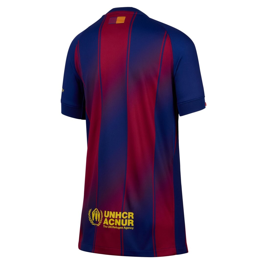 FC Barcelona 2025/26 Stadium Home Jr. Official Jerseys Nike