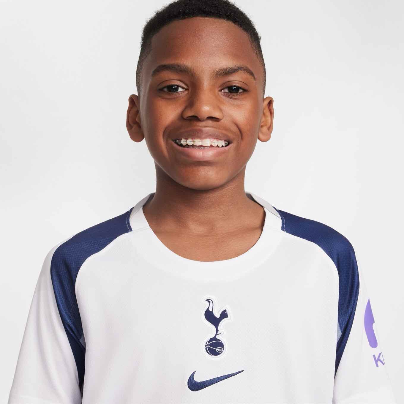 Tottenham Hotspur 2025/26 Stadium Home Jr. Licensed Jerseys Nike