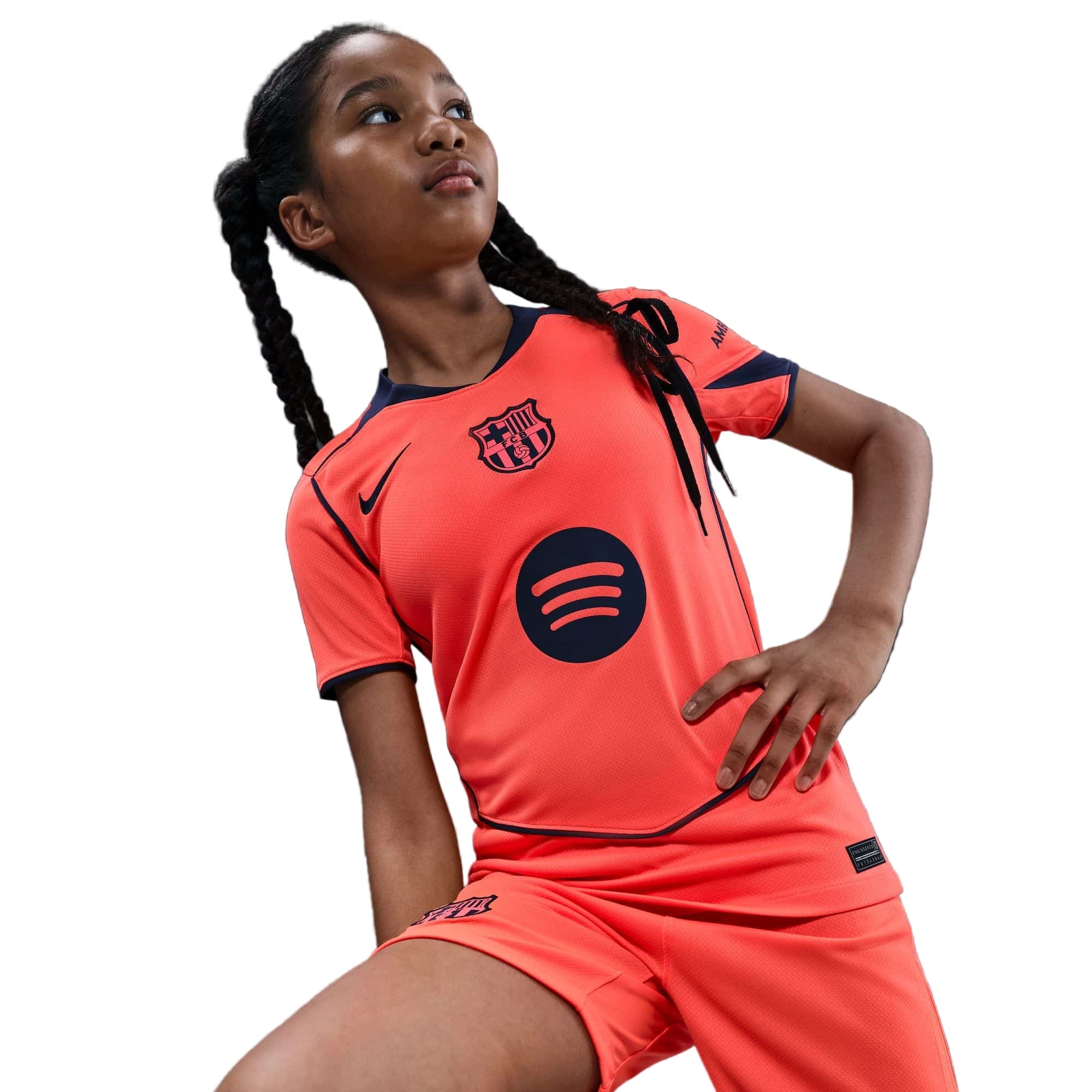 FC Barcelona 2025/26 Stadium Third Jr. Official Jerseys Nike