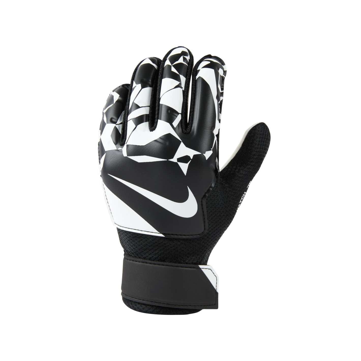 Nike Match Goalkeeper Gloves Youth blue colorway front view