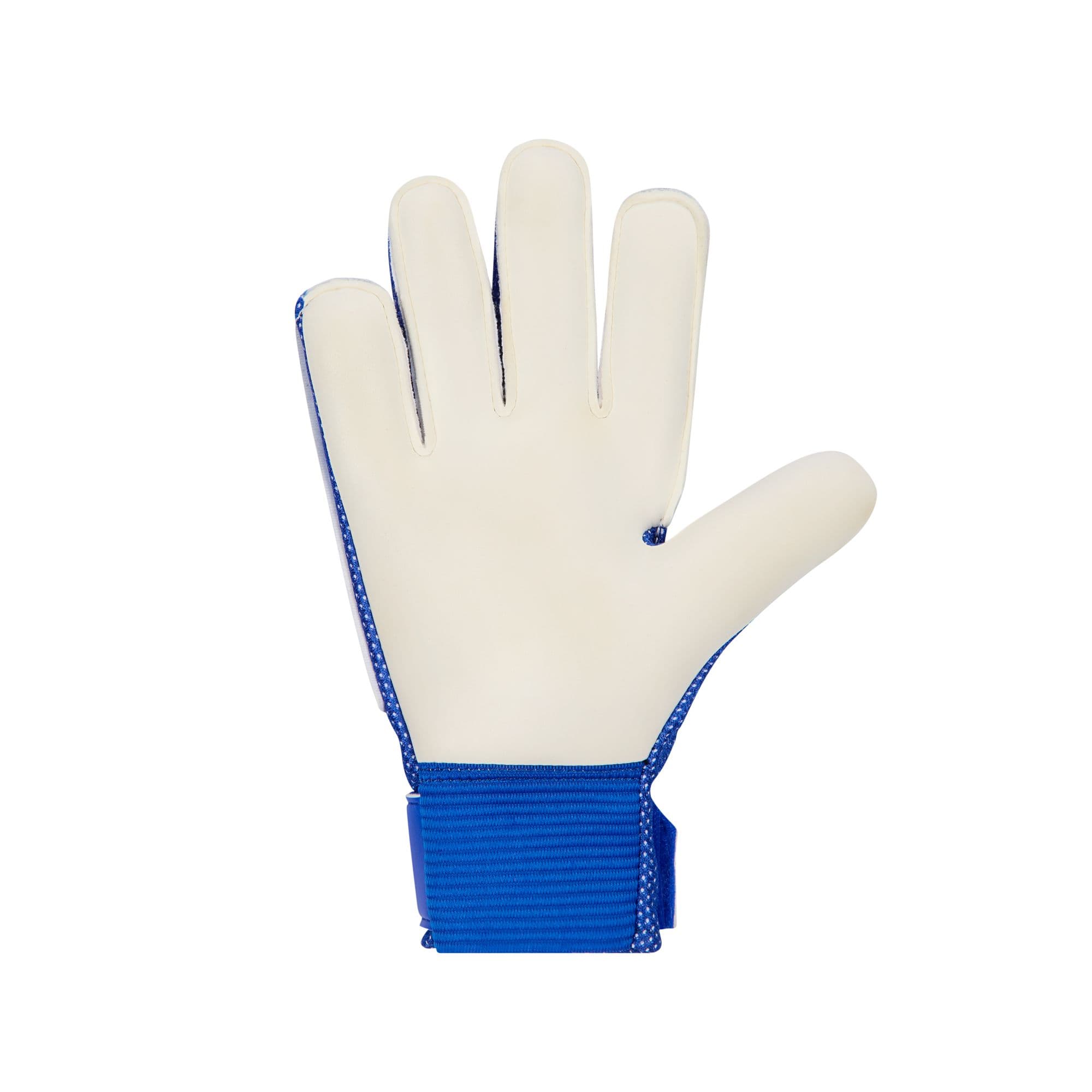 Nike Match Goalkeeper Gloves Youth blue colorway back view
