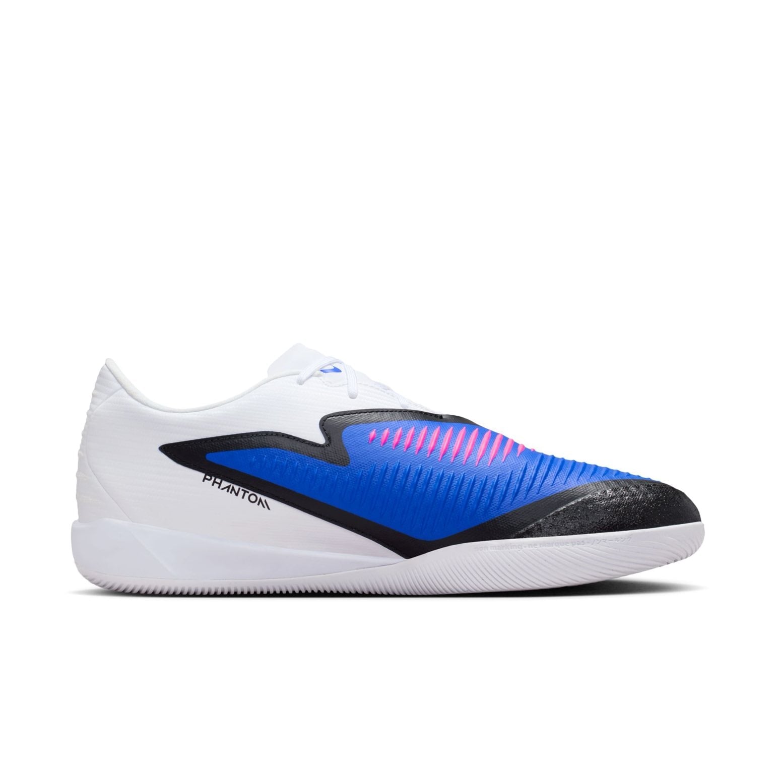 Nike Phantom 6 Low Academy IC indoor soccer shoes side view