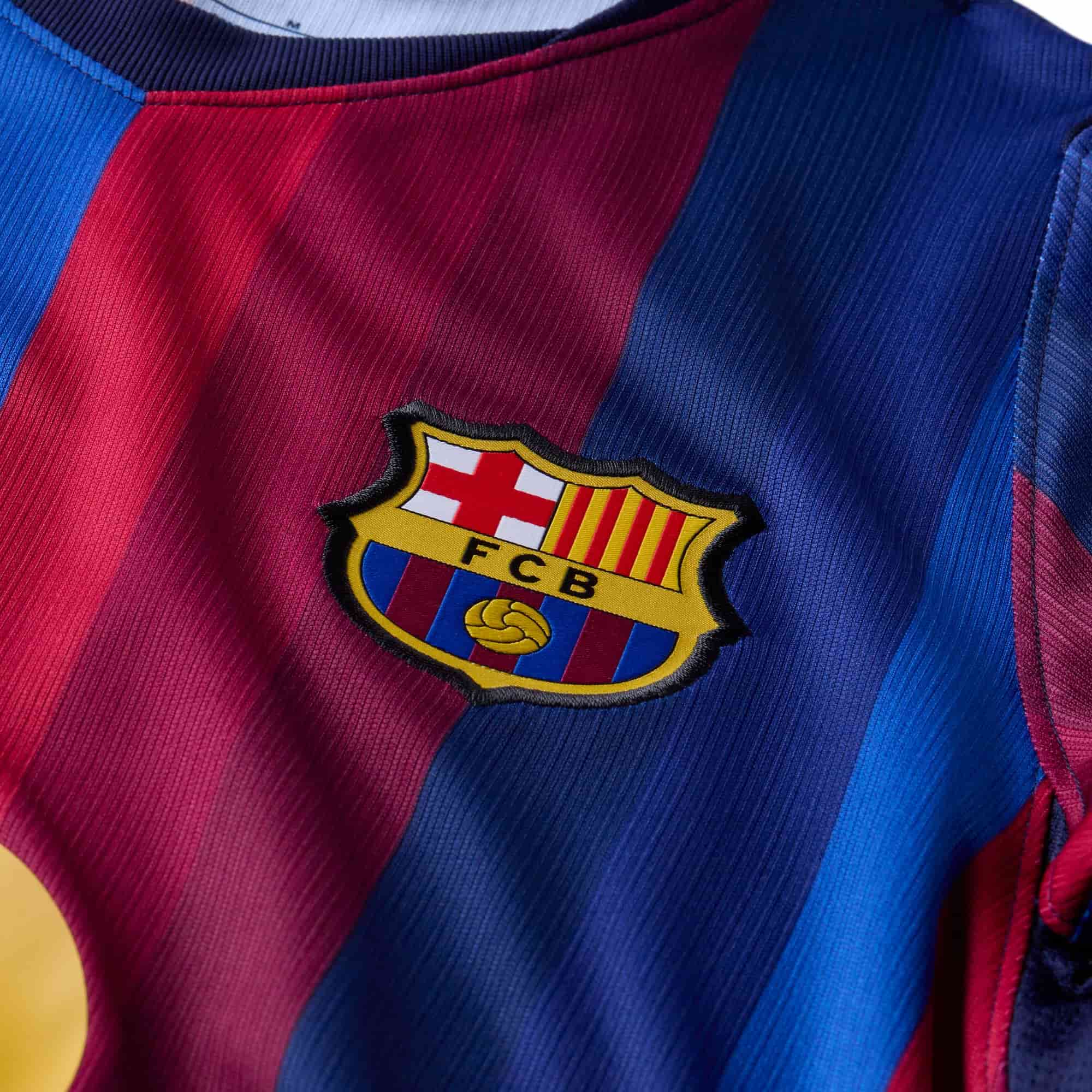 FC Barcelona 2026/27 Stadium Home Jersey Youth Official Jerseys Nike