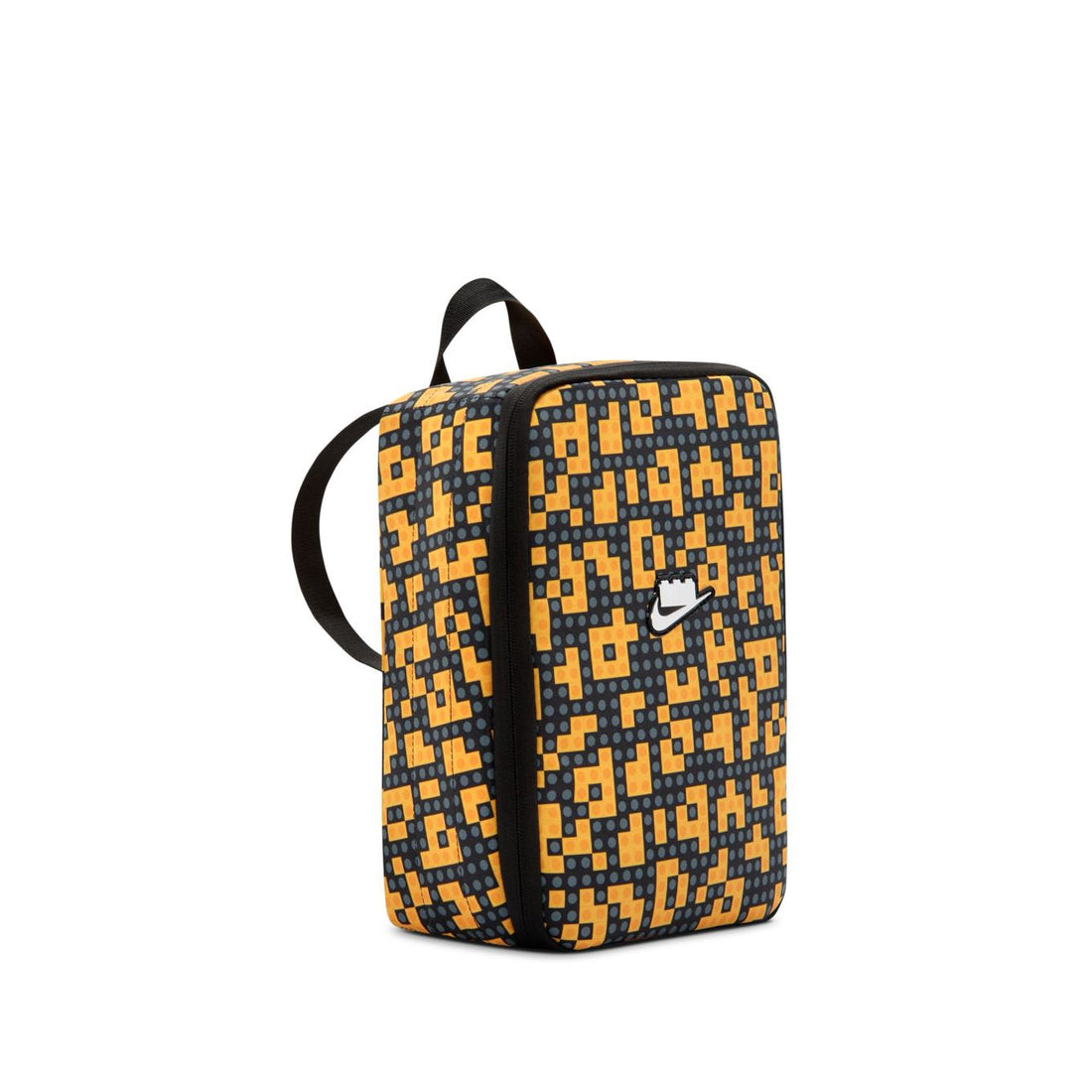 Nike x LEGO® Collection Shoebox Bag side view with shoulder strap