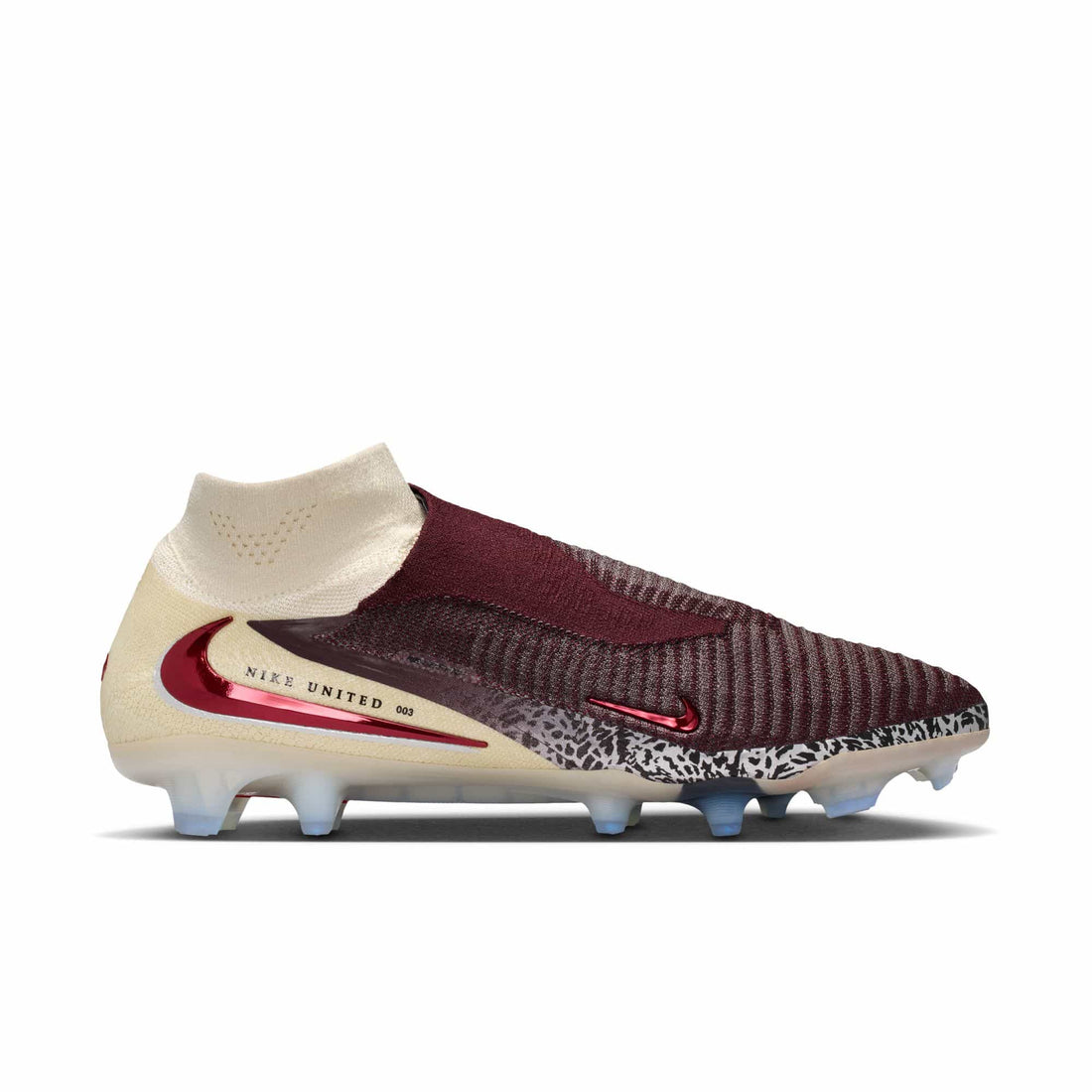 Nike United Phantom 6 High Elite FG soccer cleat side view