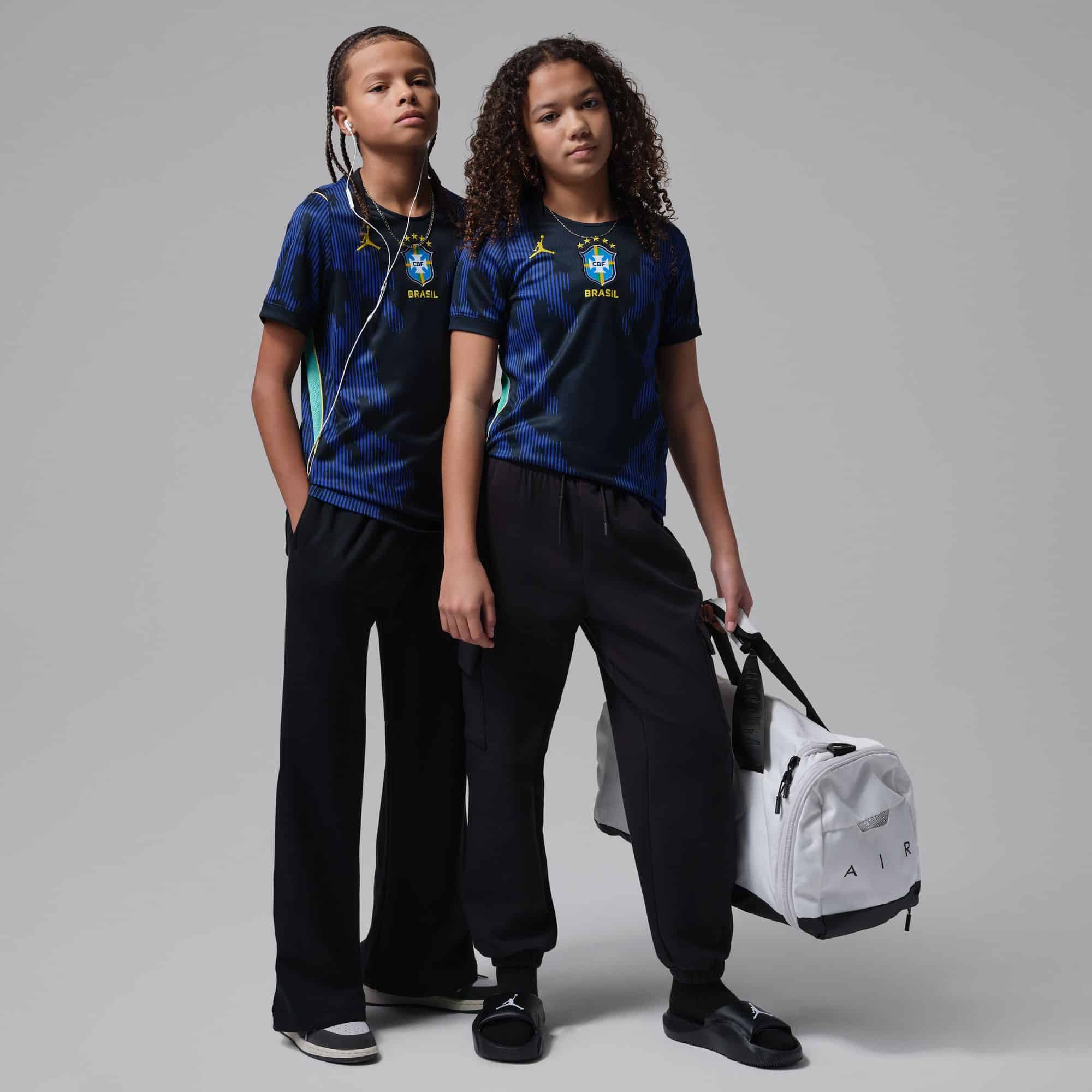 Brazil 2026 Stadium Away Jersey Youth Official Jerseys Nike