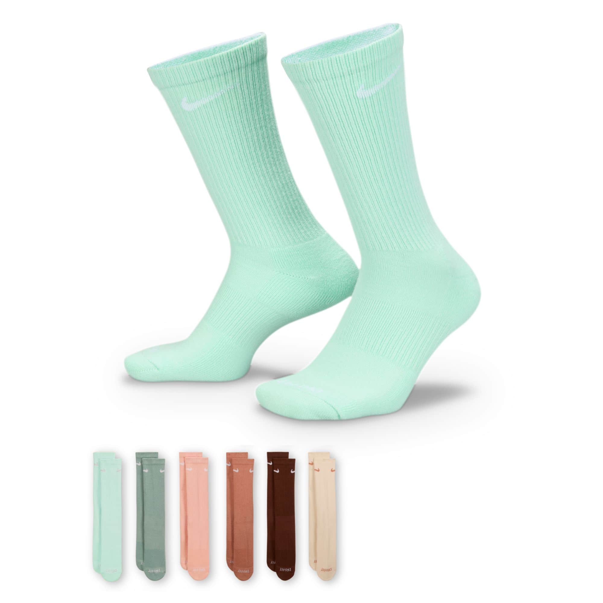 Nike Everyday Plus Cushion Crew Training Socks Nike Green S