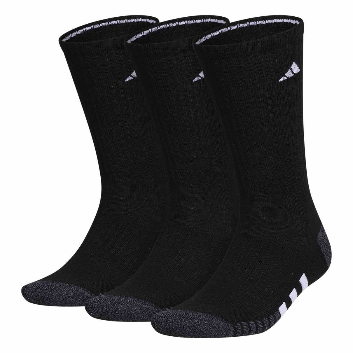 adidas Cushioned Crew Socks Training Socks adidas Black L