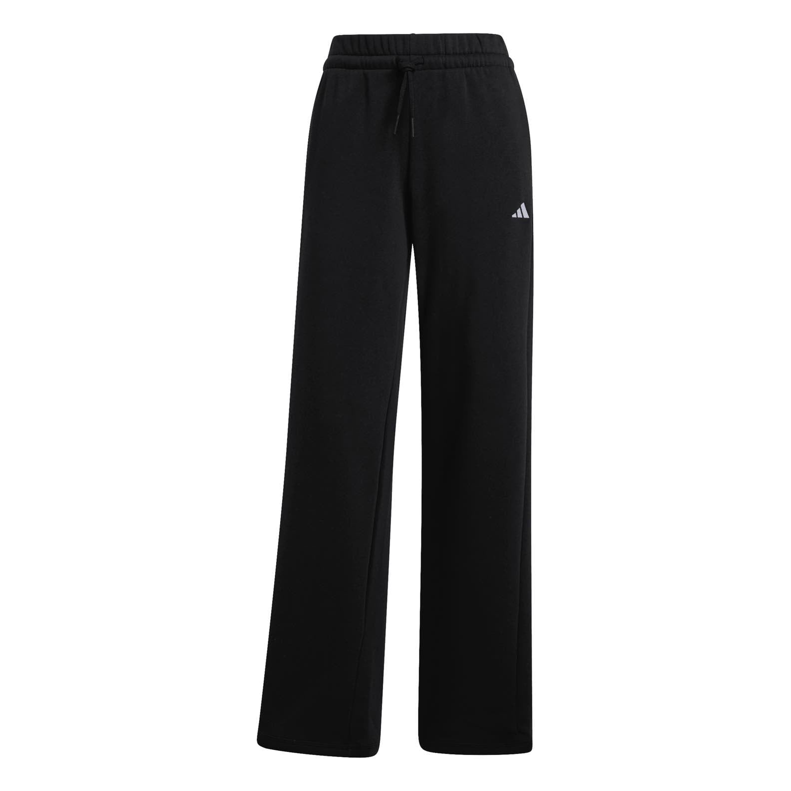Essentials Small Logo Feel Cozy Open-Hem Pants Women Training Pants adidas Black XS