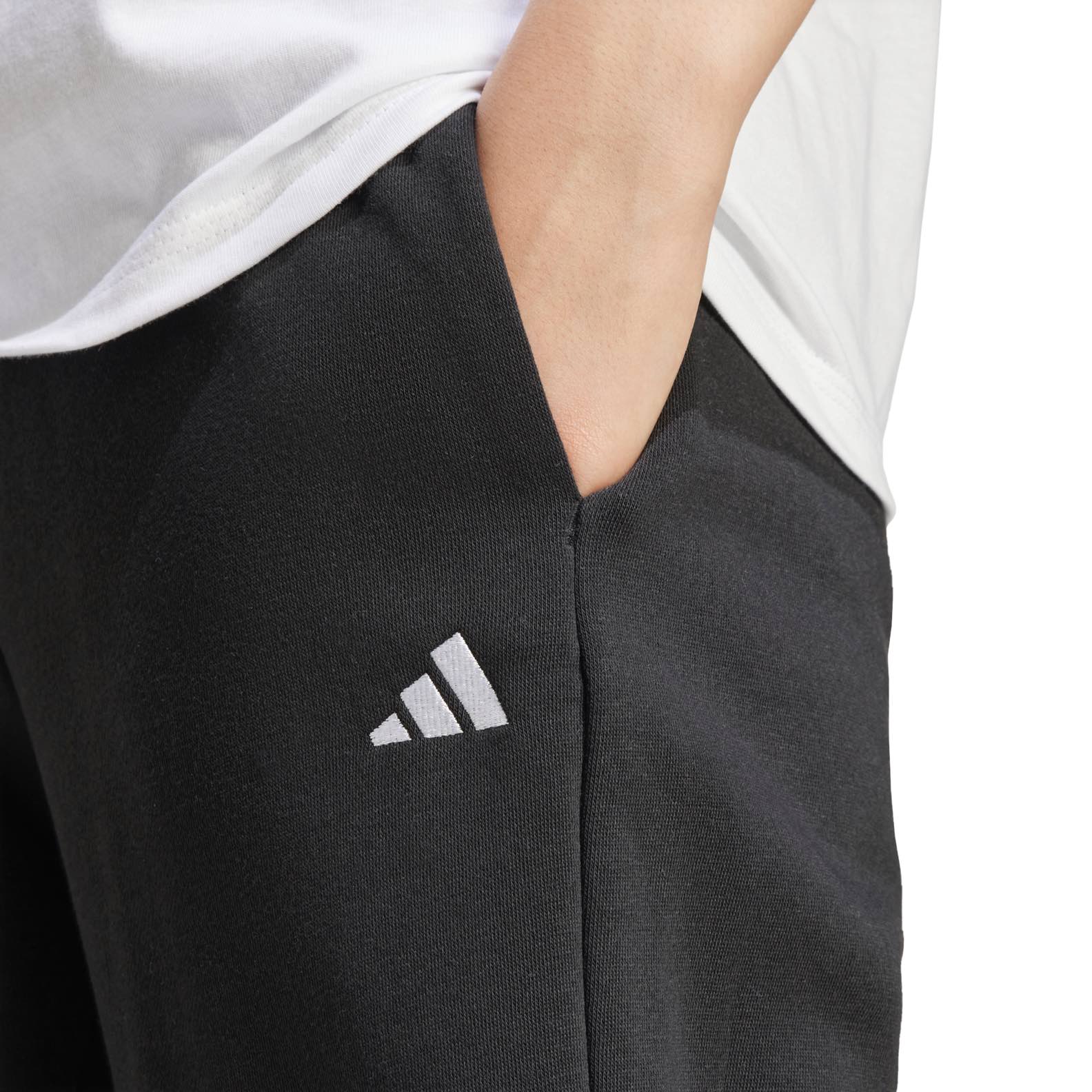 Essentials Small Logo Feel Cozy Open-Hem Pants Women Training Pants adidas