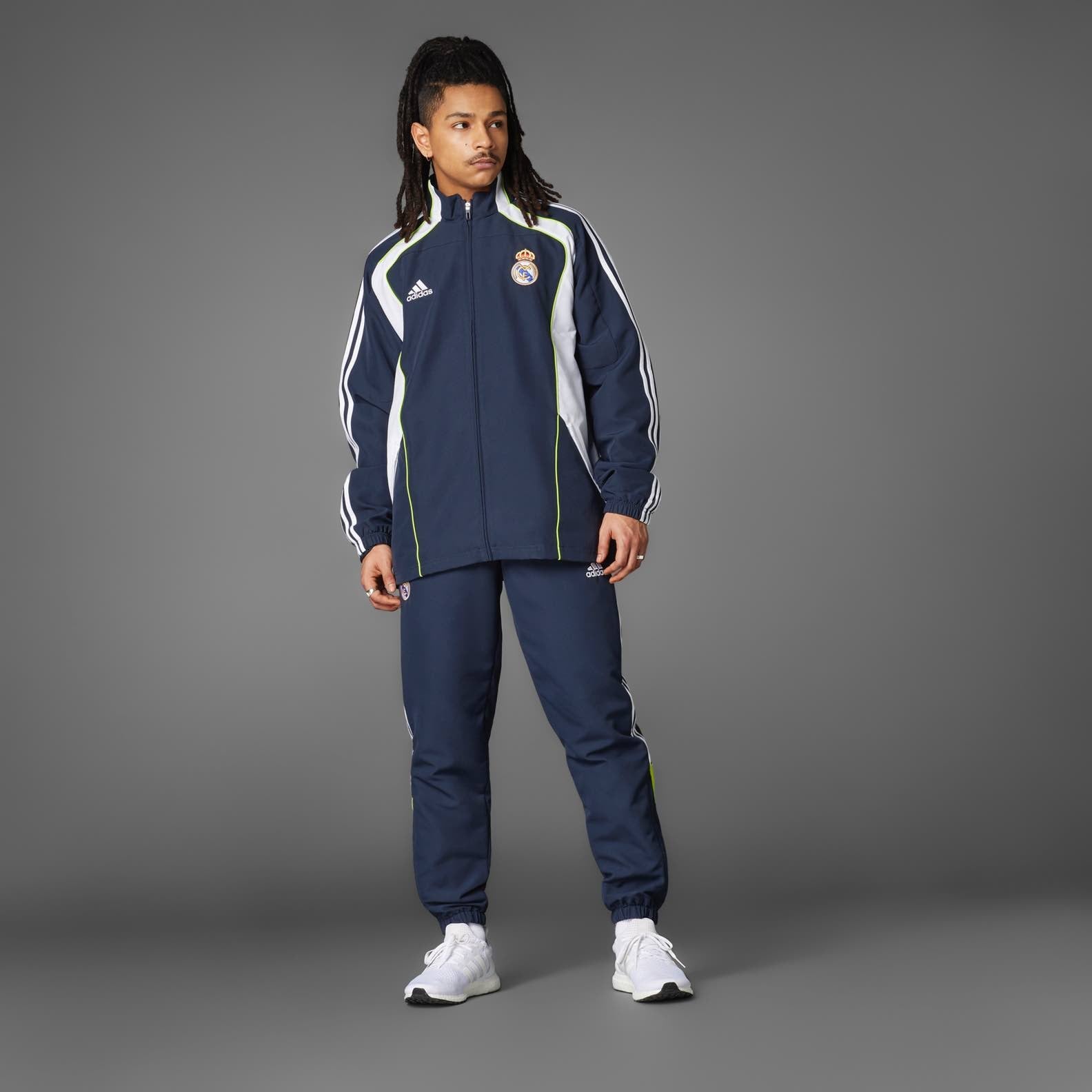 Real Madrid UBP Track Top Licensed Tops adidas