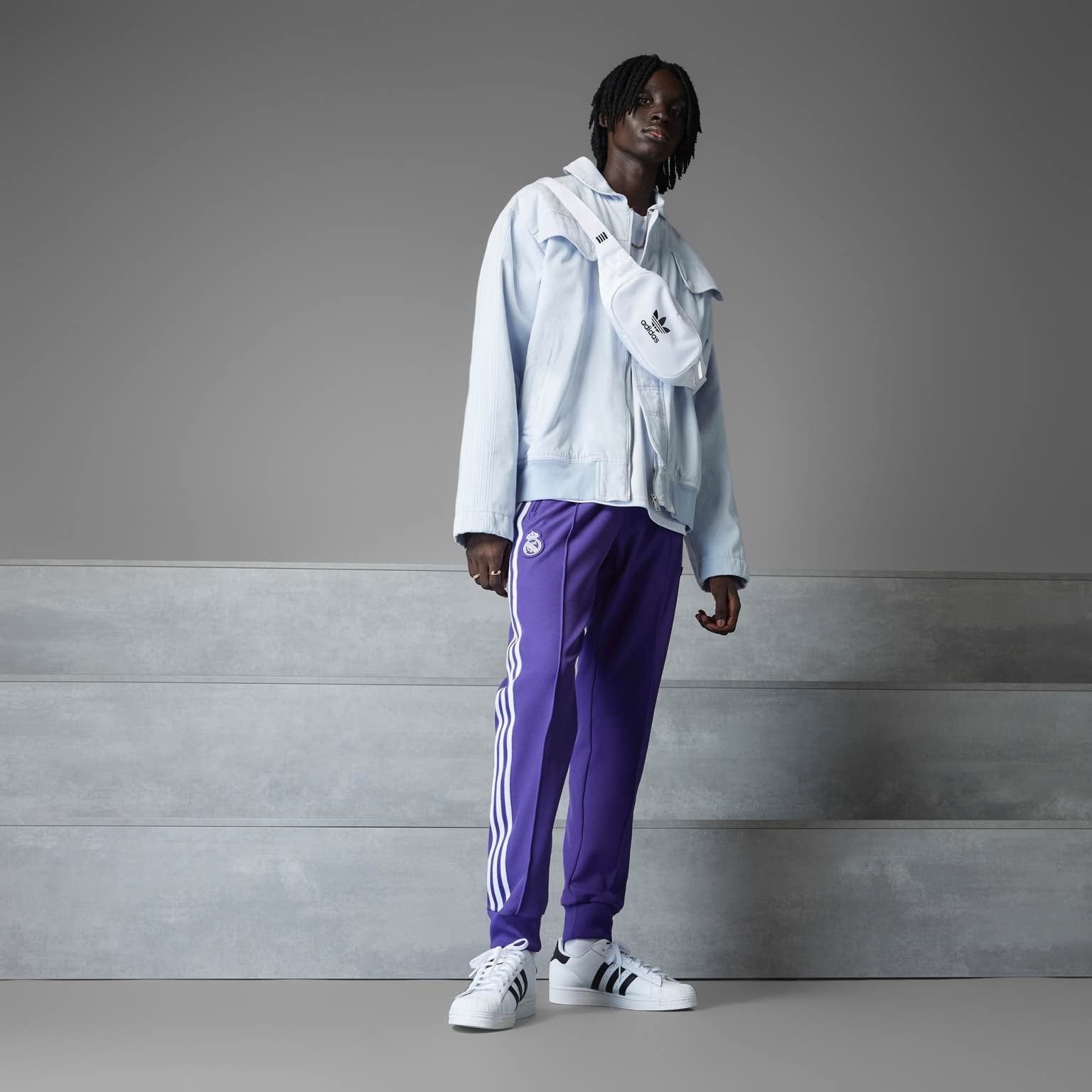 Real Madrid Terrace Icons Track Pants Licensed Pants adidas