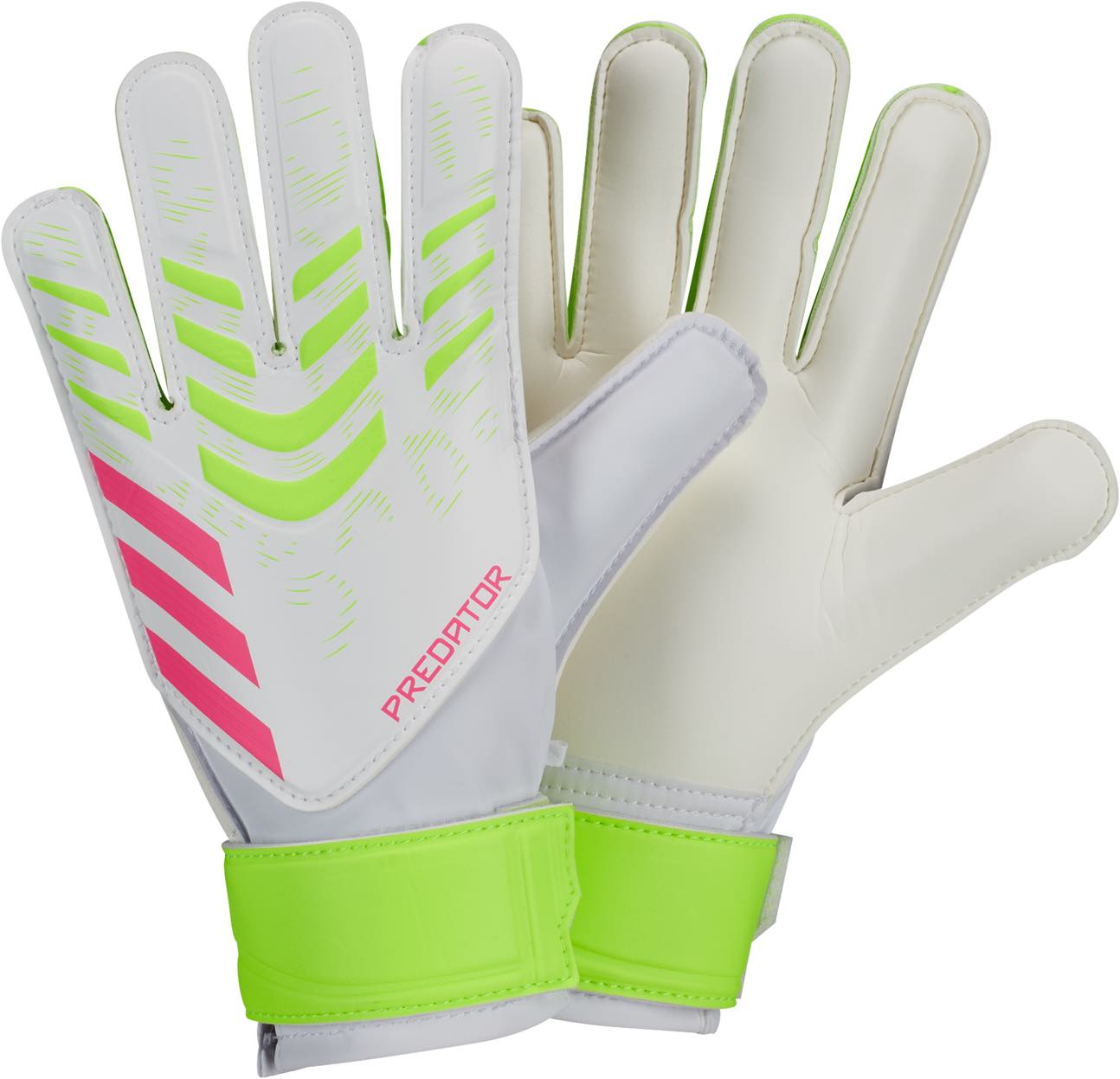 adidas Predator Training Gloves Jr. Goalie Gloves adidas White 3