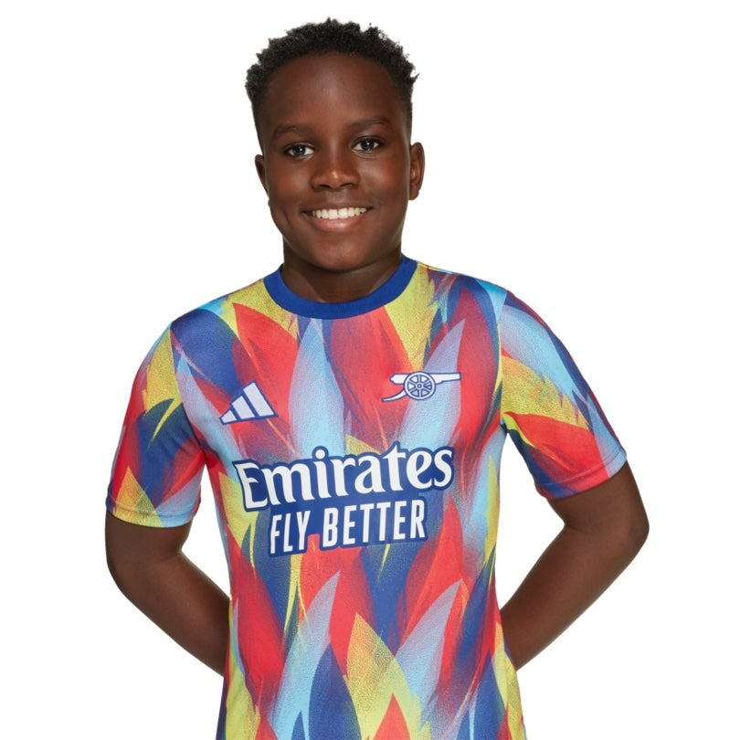 Arsenal 25/26 Pre-Match Jersey Jr. Pre-match Tops adidas