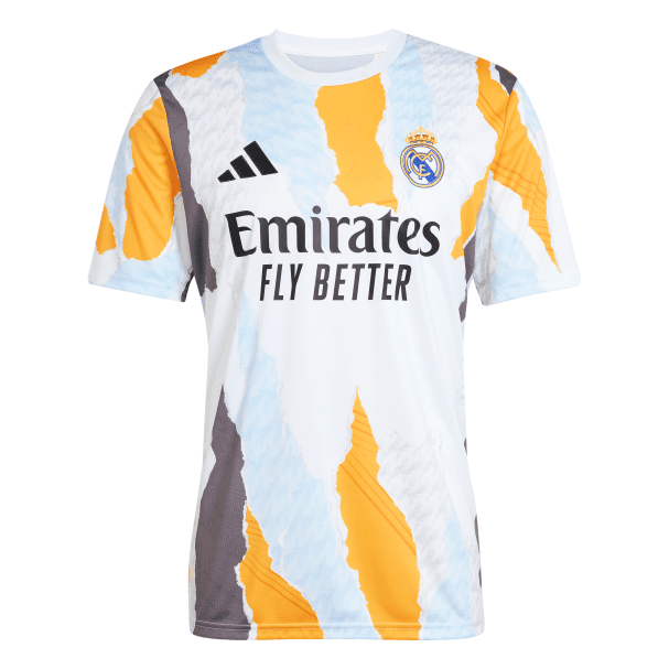 Real Madrid 24/25 Pre-Match Jersey Licensed Jerseys adidas White S