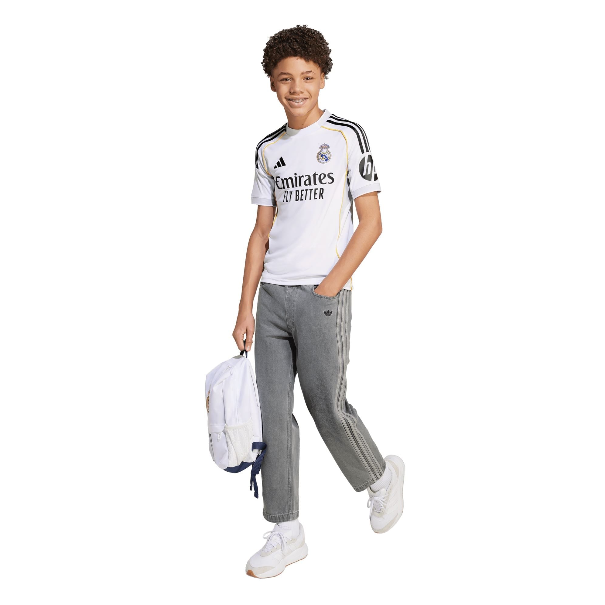 REAL MADRID Home Jersey Jr. Real adidas