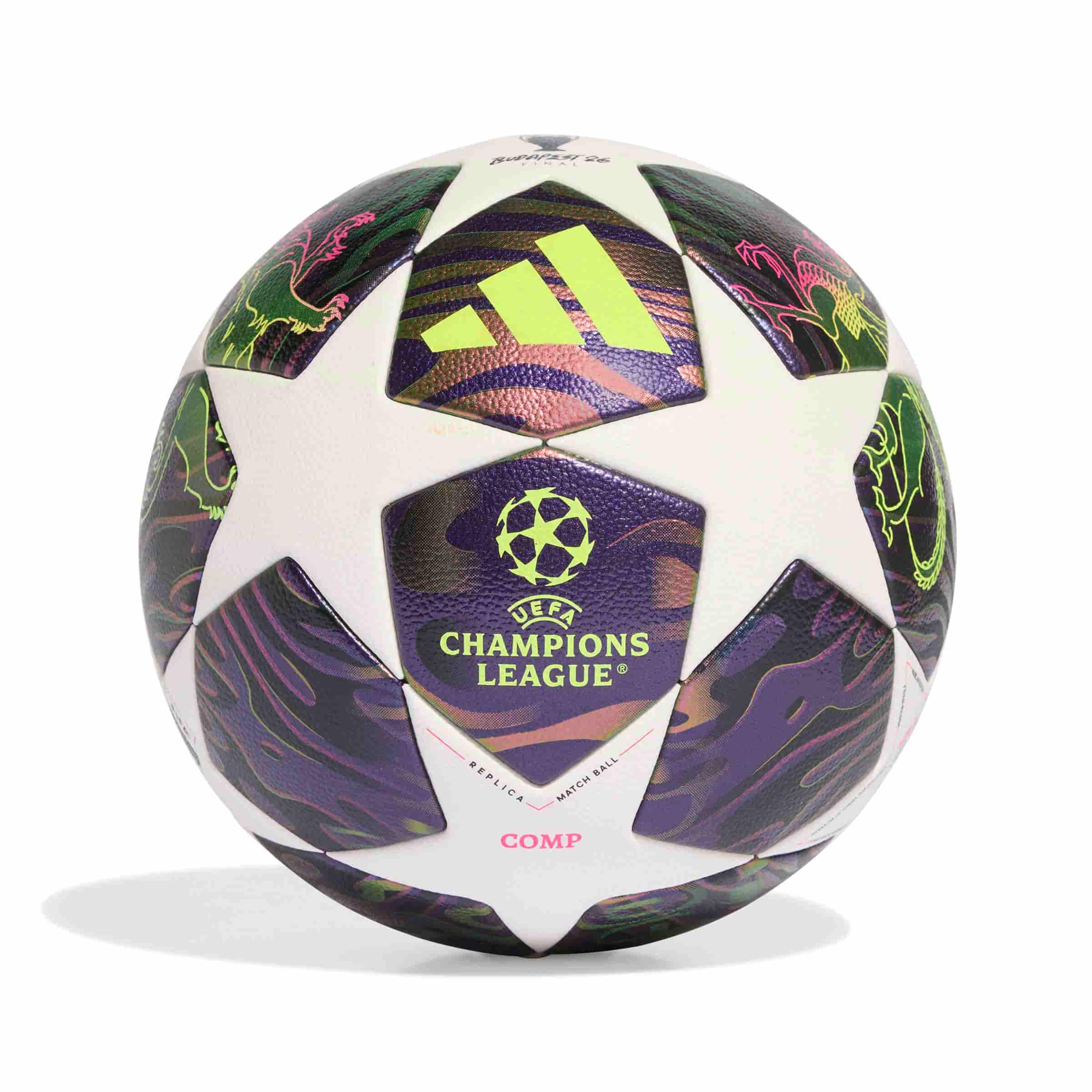 UEFA Champions League Final Competition Ball Training Balls adidas Purple 4