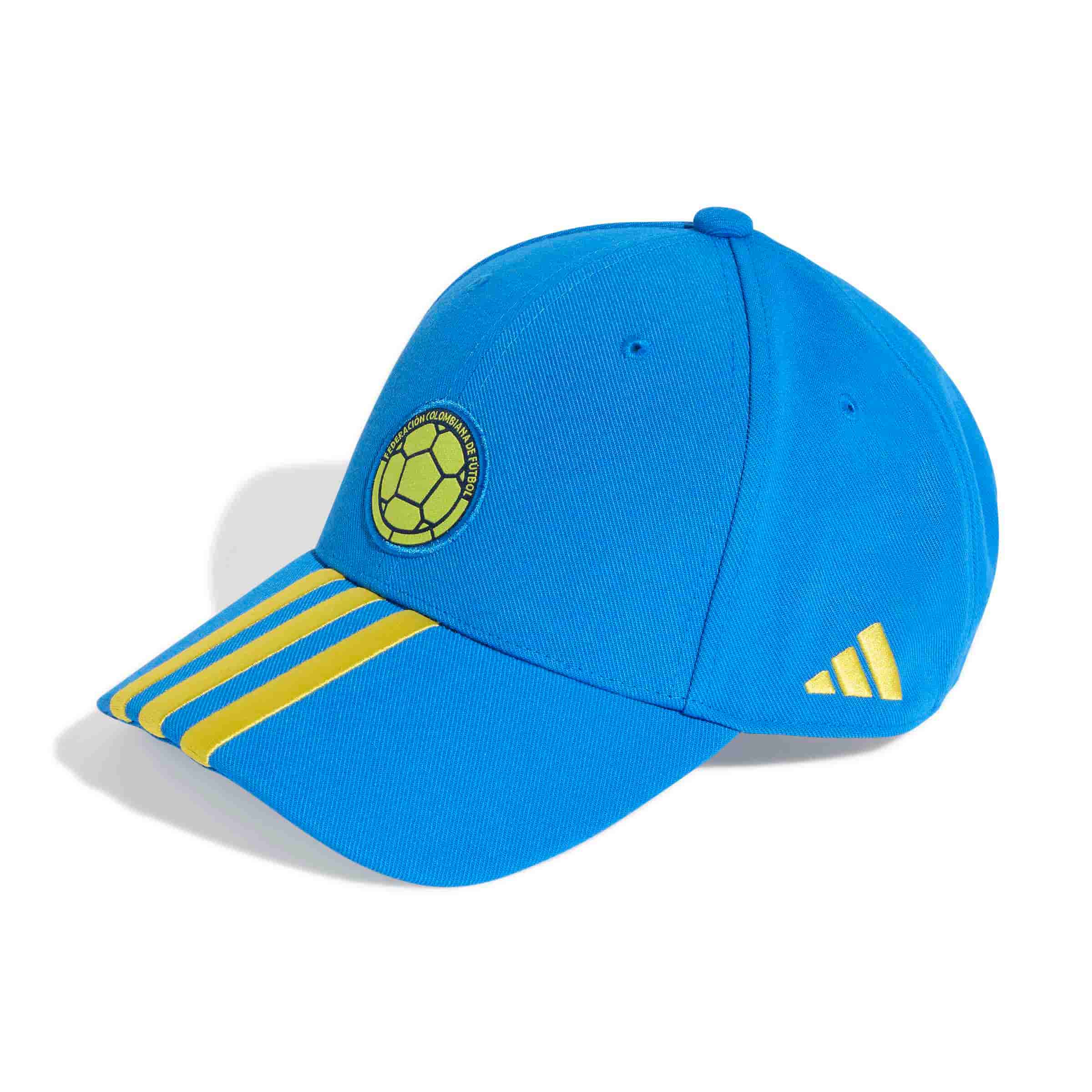 Colombia Football Cap Hats adidas Blue ONE SIZE