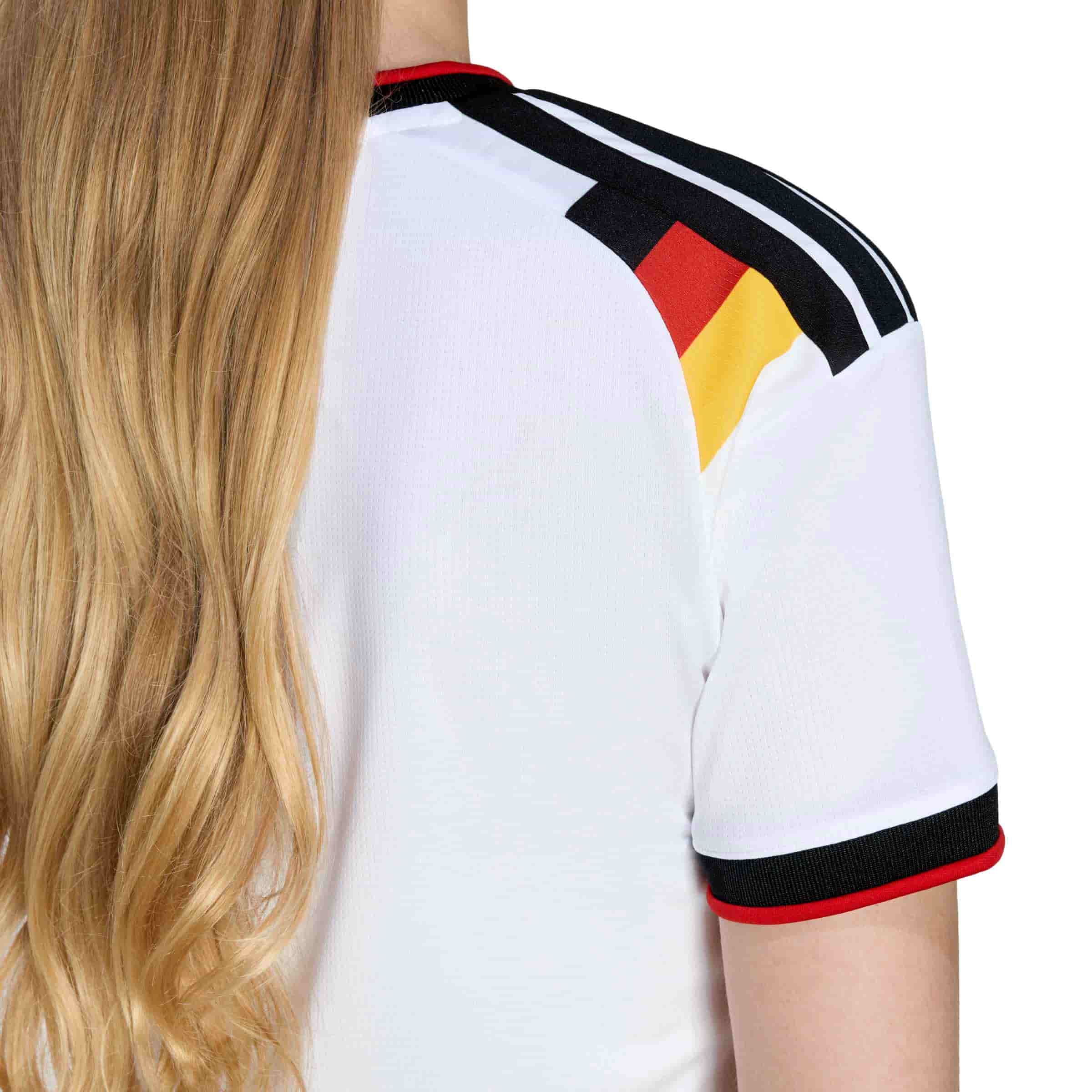 Germany 26 Home Cropped Jersey Official Jerseys adidas