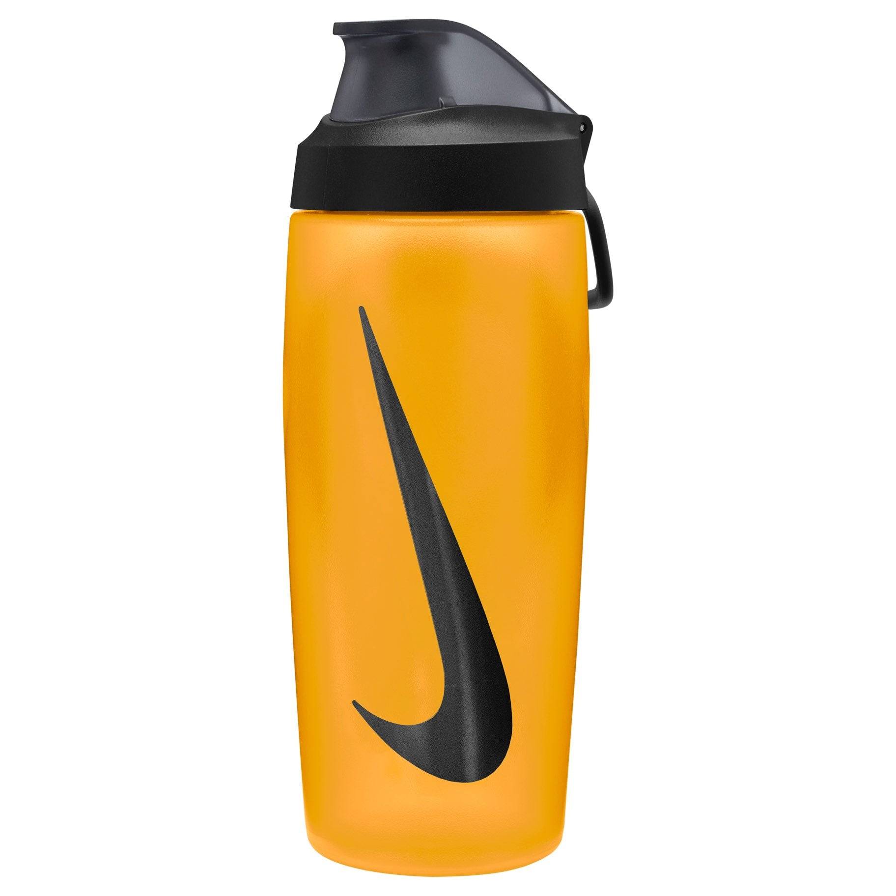 Nike Refuel Water Bottle Locking Lid 18 OZ Water Bottles Nike Orange