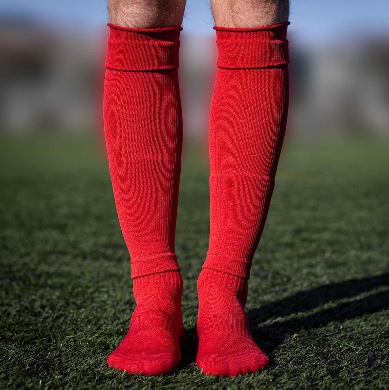 Pure Sleeves Long Red Soccer Sleeves Pure