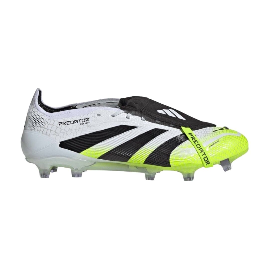 adidas Predator Elite Fold-Over Tongue FG Firm Ground adidas White M 6.5 / W 7.5