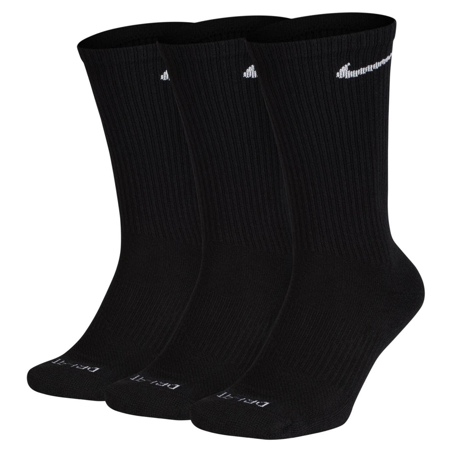 Nike Everyday Plus Cushioned Training Socks Nike Black S