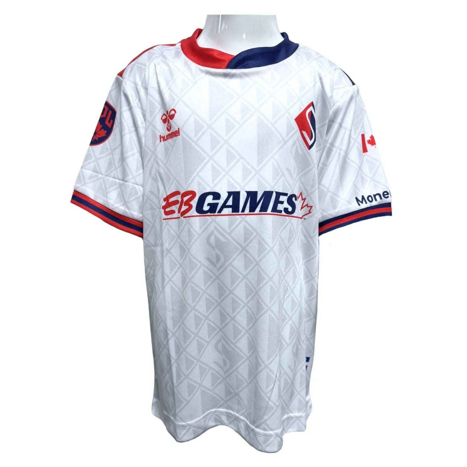 FC Supra 2026 Away Jersey Youth Official Jerseys Hummel White YS 