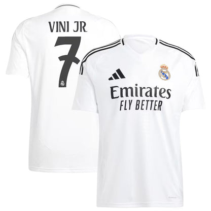 Real Madrid 24/25 Home Jersey VINI JR. Licensed Jerseys adidas 