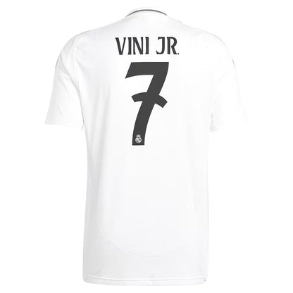 Real Madrid 24/25 Home Jersey VINI JR. Licensed Jerseys adidas White S 