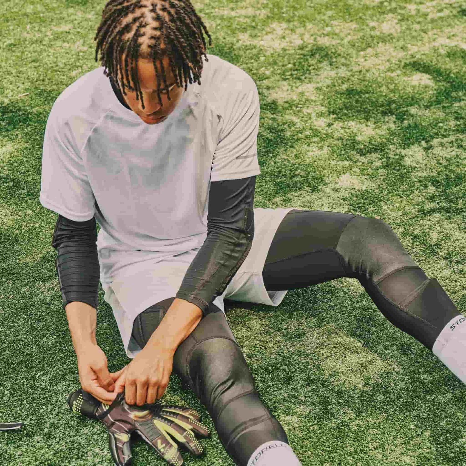 Storelli BodyShield GK 3/4 Undershirt Youth action shot