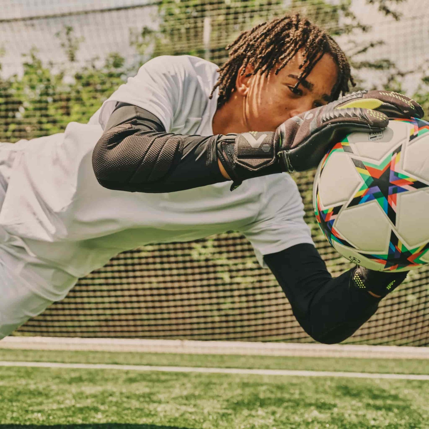 Storelli BodyShield GK 3/4 Undershirt Youth action shot