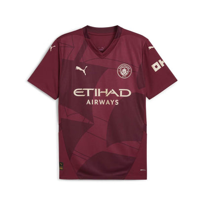 Manchester City 24/25 Third Jersey Licensed Jerseys Puma Red S 