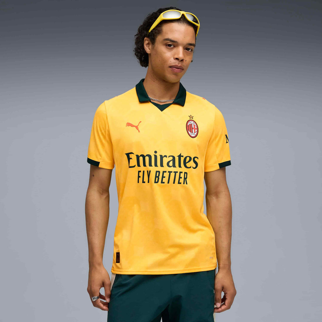 AC Milan 25/26 Third Jersey Official Jerseys PUMA Yellow S