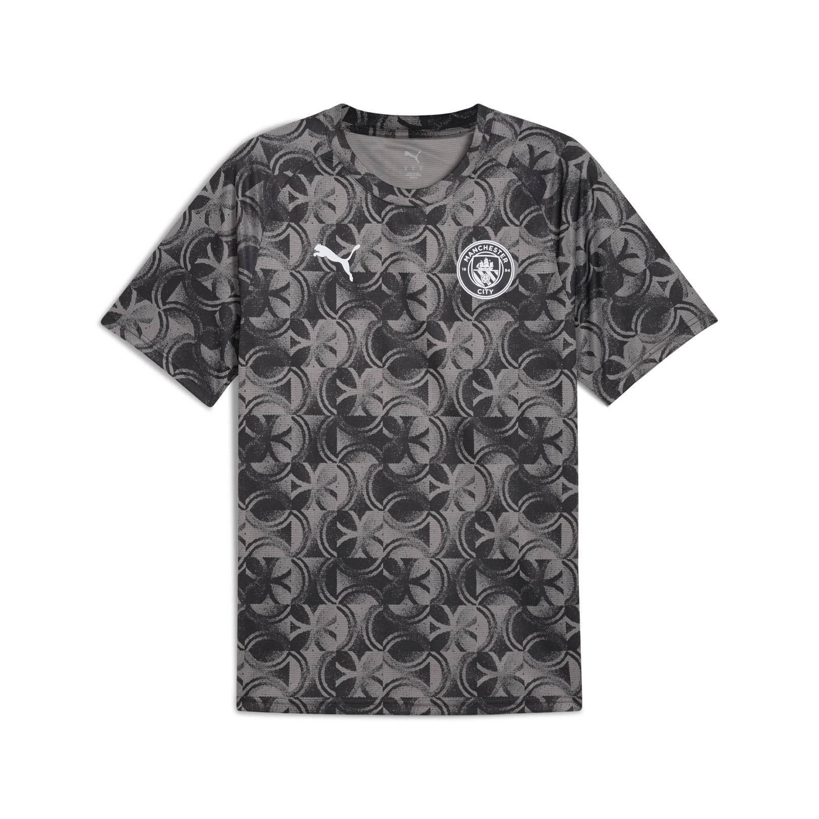 Manchester City Pre-match Jersey Pre-match Tops PUMA Black S 